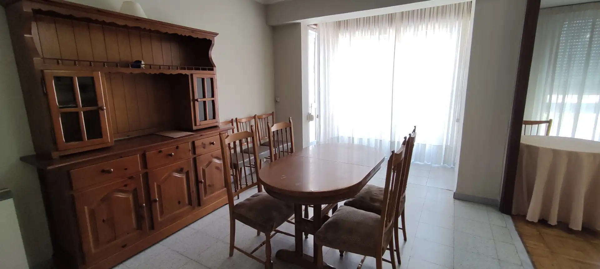 Comedor de Piso de alquiler en Ourense Capital  con Calefacción, Amueblado y Horno