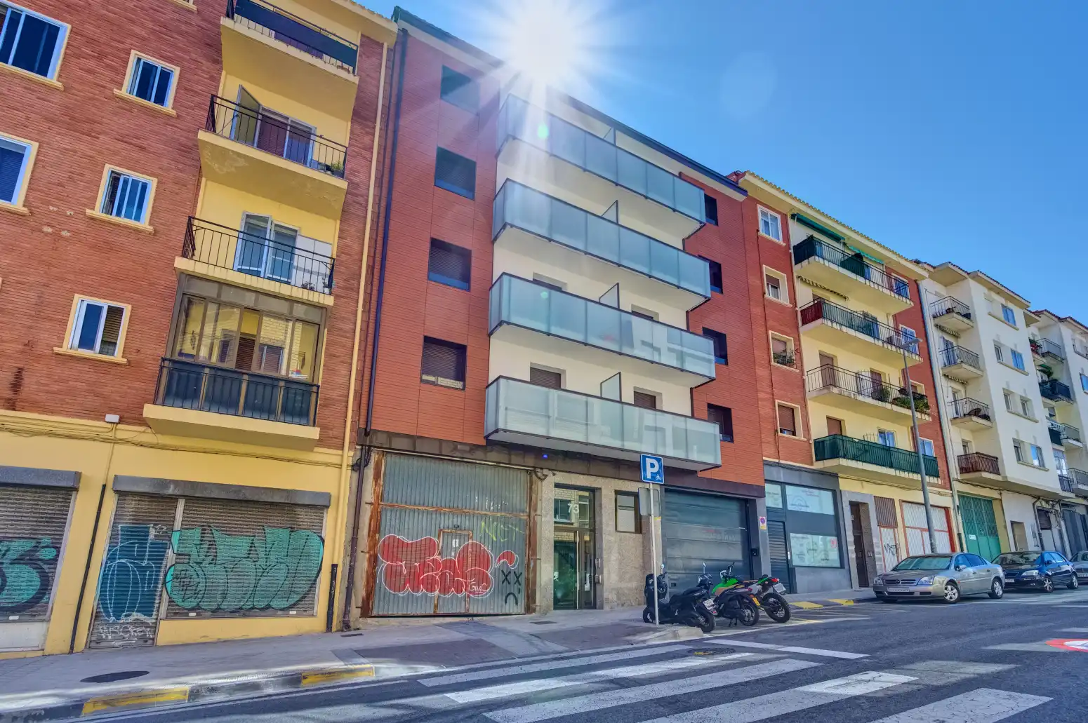 Vista exterior de Piso en venta en  Pamplona / Iruña con Calefacción, Terraza y Balcón