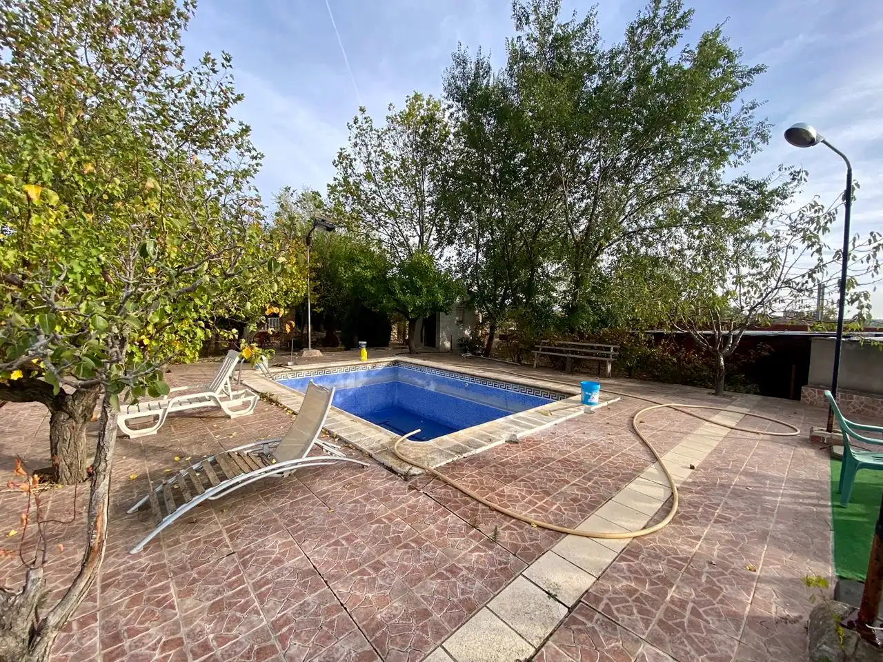 Piscina de Casa o xalet en venda en Villarrubia de los Ojos amb Aire condicionat, Calefacció i Jardí privat