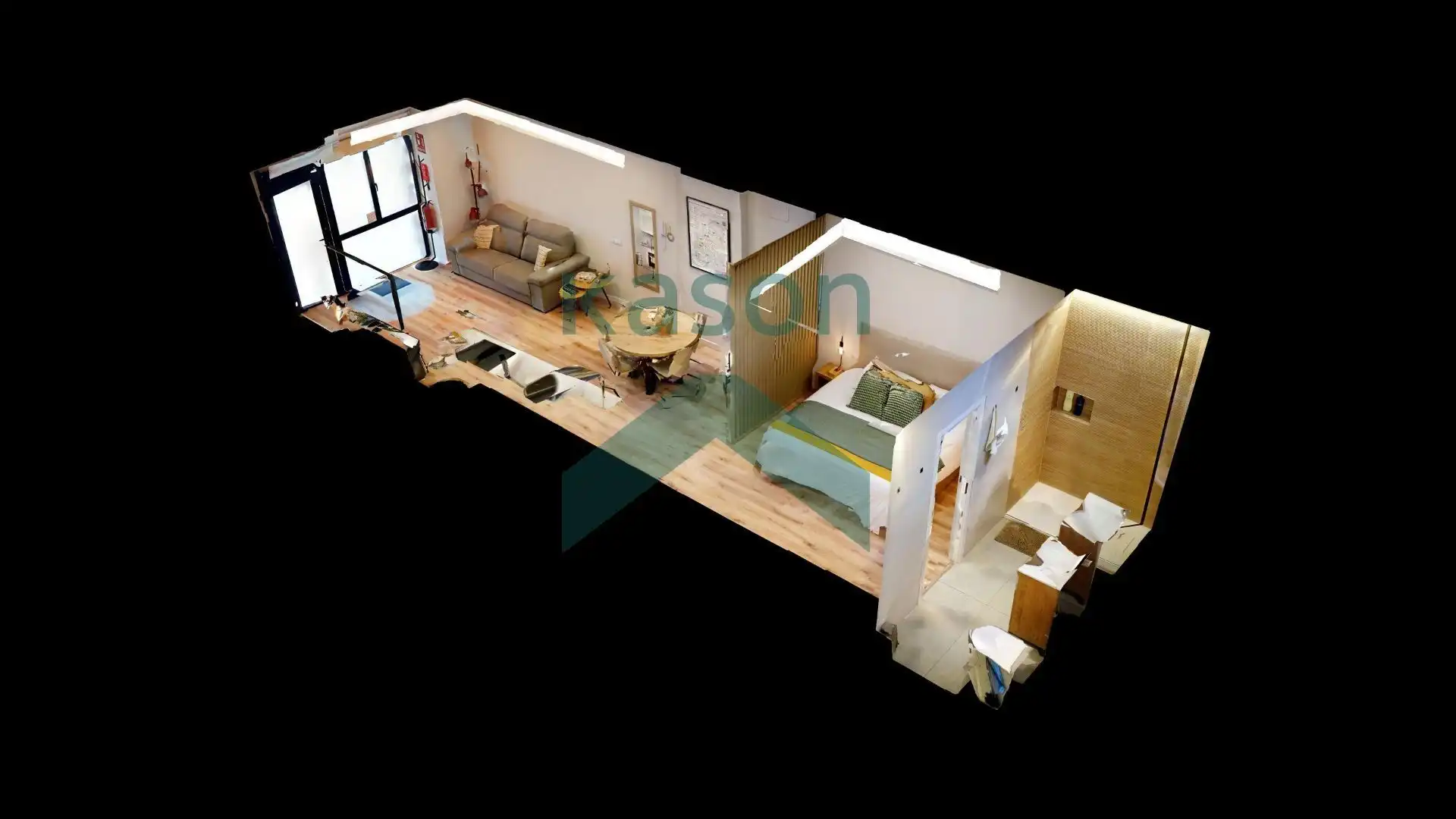 Habitación de Apartamento en venta en Madrid con Aire acondicionado, Calefacción y Amueblado