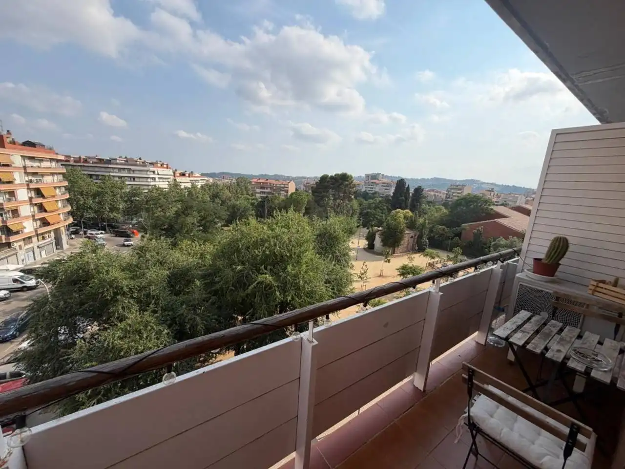 Balcony of Flat for sale in Terrassa  with Air Conditioner, Heating and Balcony