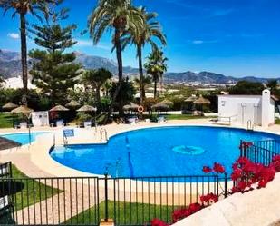 Garden of Flat for sale in Nerja  with Air Conditioner, Heating and Terrace