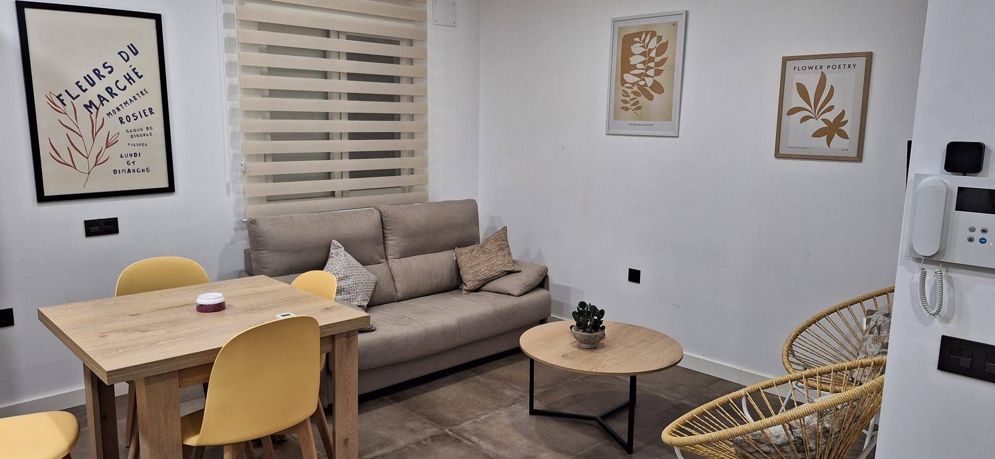 Living room of Planta baja for sale in  Murcia Capital  with Air Conditioner and Heating