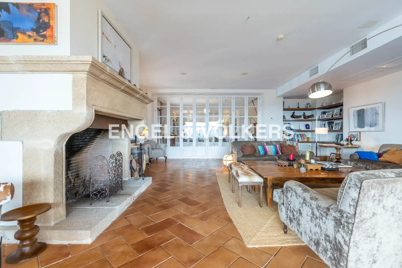 Sala de estar de Casa o chalet en venta en Zufre con Aire acondicionado, Calefacción y Jardín privado