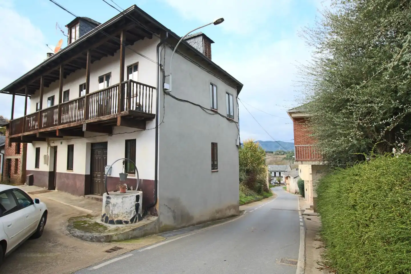 Exterior view of Country homes for sale in Arganza  with Heating and Balcony