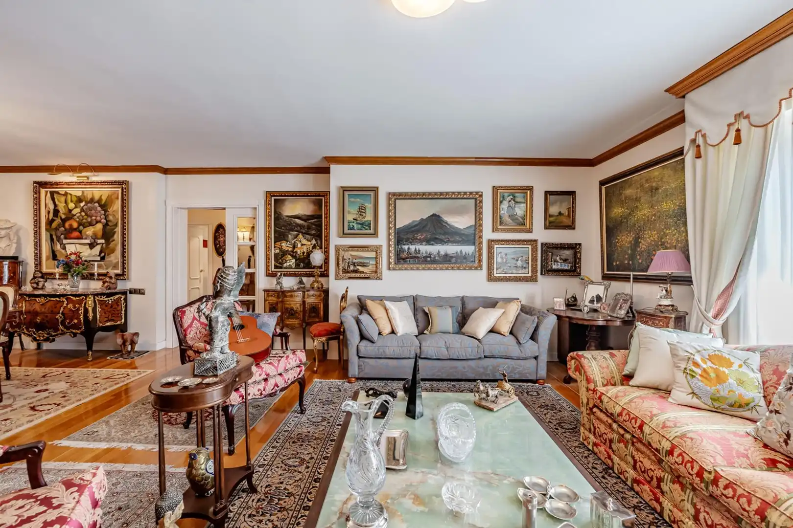 Wohnzimmer von Maisonette zum Verkauf in Majadahonda mit Heizung, Privatgarten und Terrasse