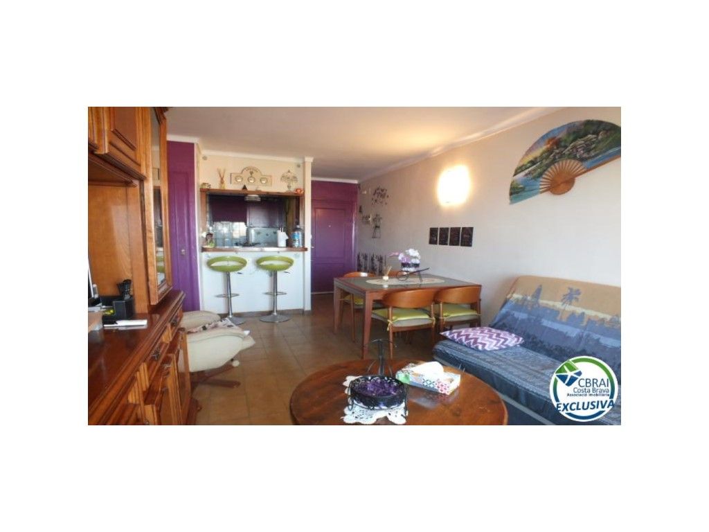 Bedroom of Flat for sale in Empuriabrava  with Air Conditioner and Furnished