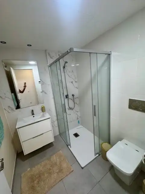 Bathroom of Flat for sale in Sant Llorenç des Cardassar  with Air Conditioner, Terrace and Furnished
