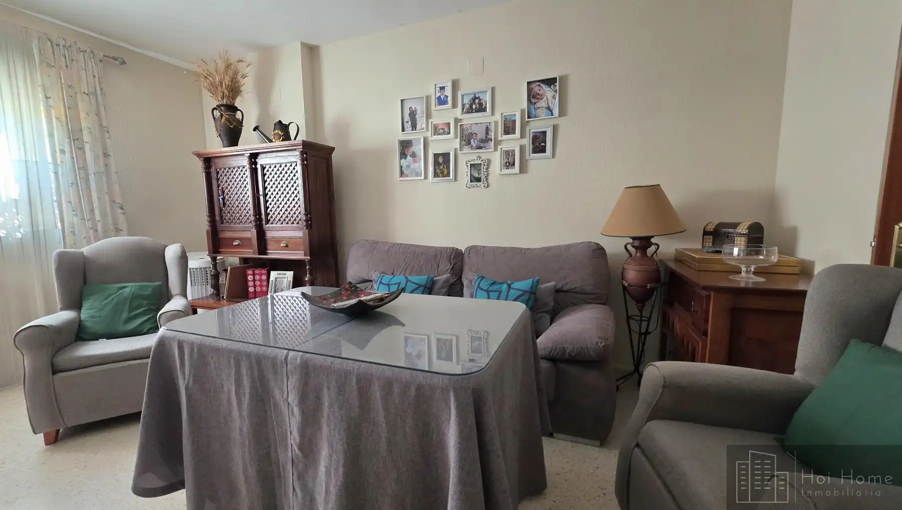 Sala de estar de Piso en venta en Jerez de la Frontera con Trastero y Piscina comunitaria