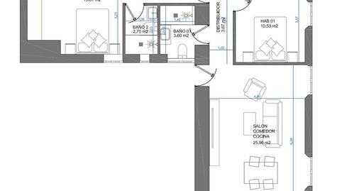 Photo 5 of Flat for sale in Calle de la Cuna Vieja, Centro Histórico,  Cádiz Capital