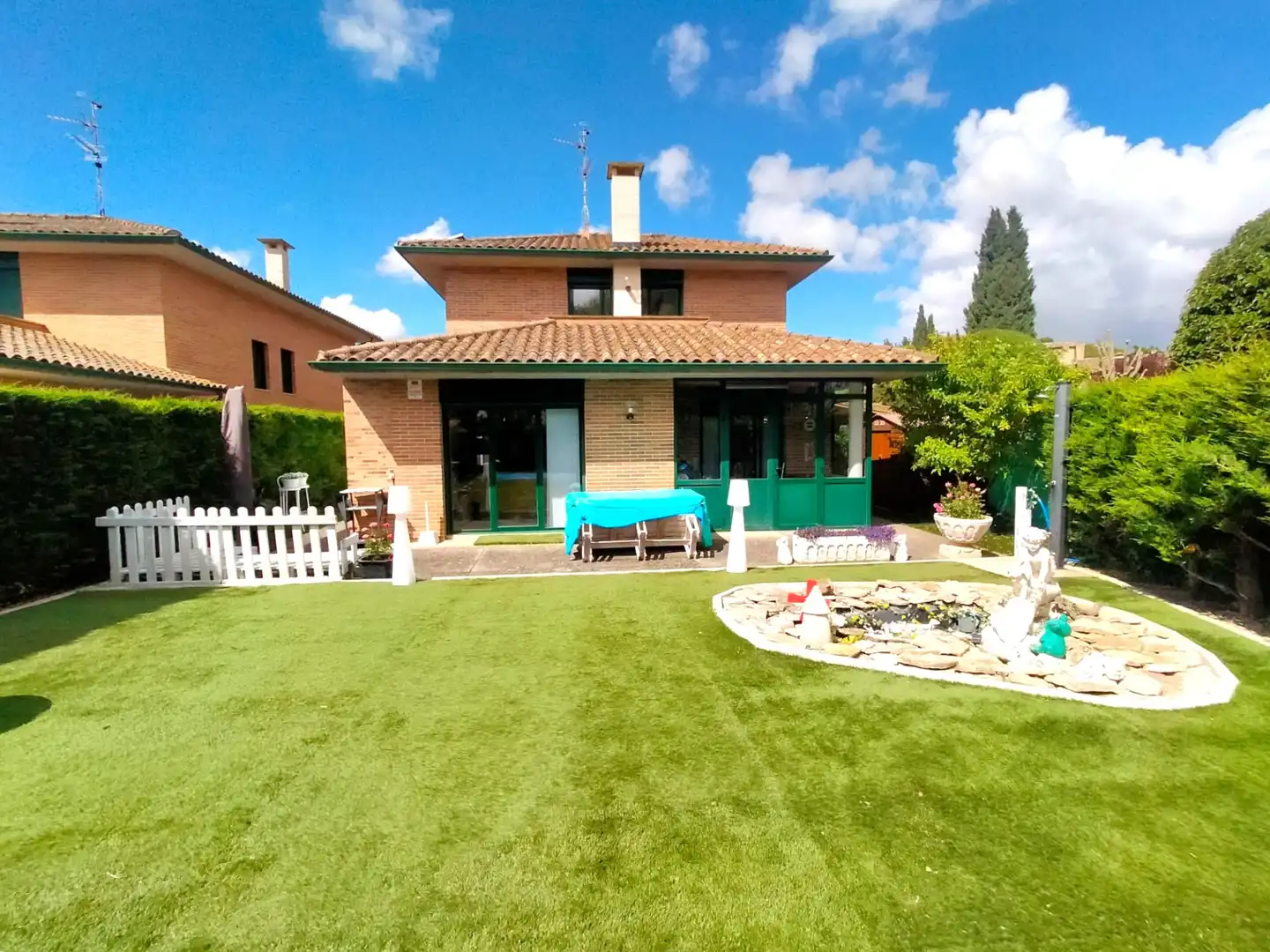 Jardín de Casa o chalet en venta en Ollauri con Calefacción, Jardín privado y Terraza