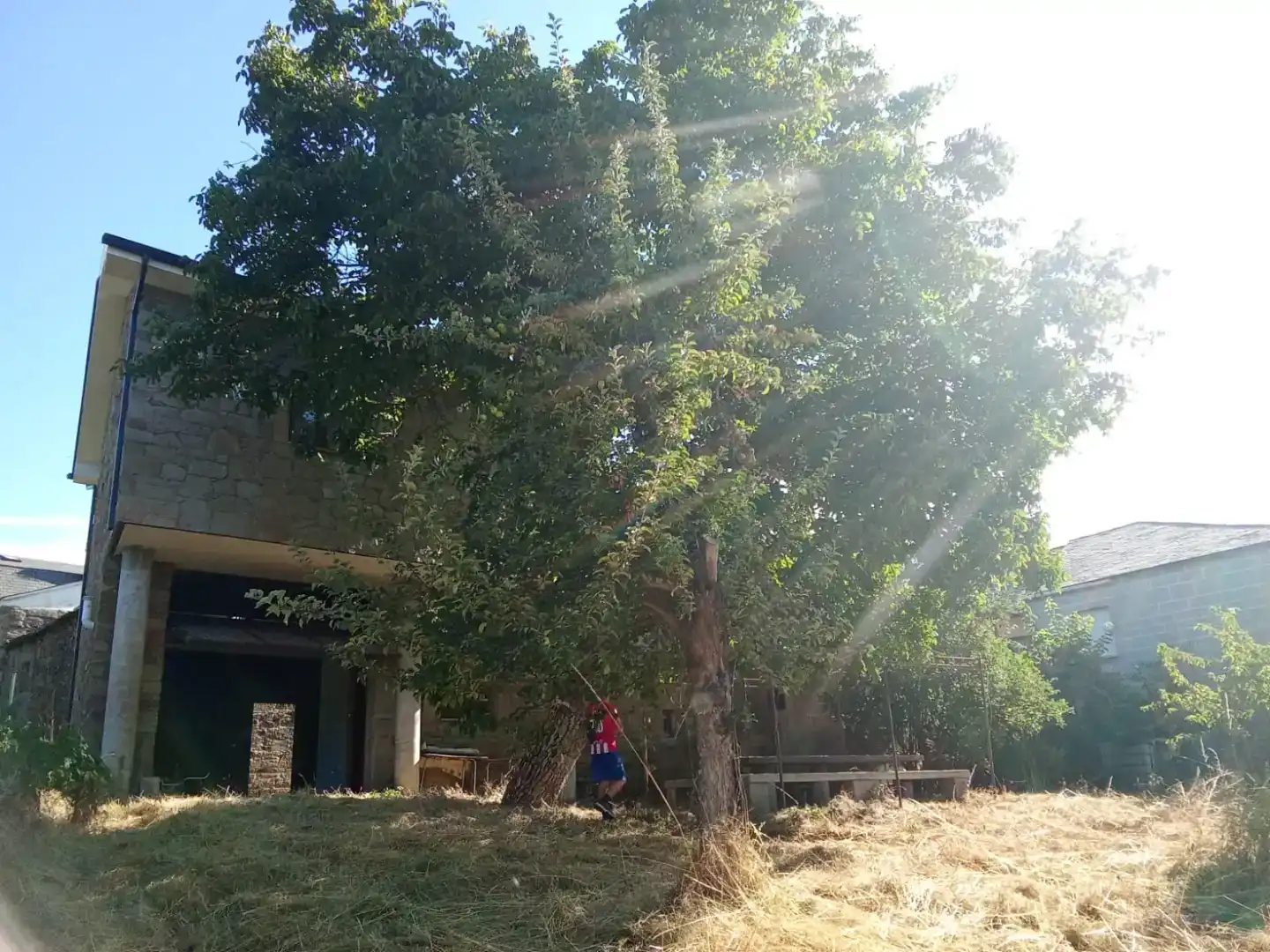 Jardí de Casa adosada en venda en San Justo amb Jardí privat, Traster i Moblat