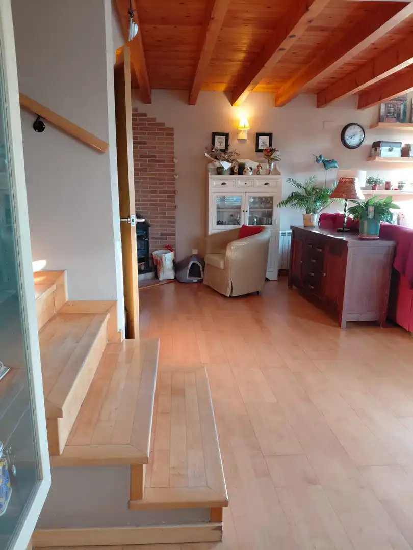 Living room of Houses for sale in Vilanova del Vallès  with Air Conditioner, Heating and Private garden