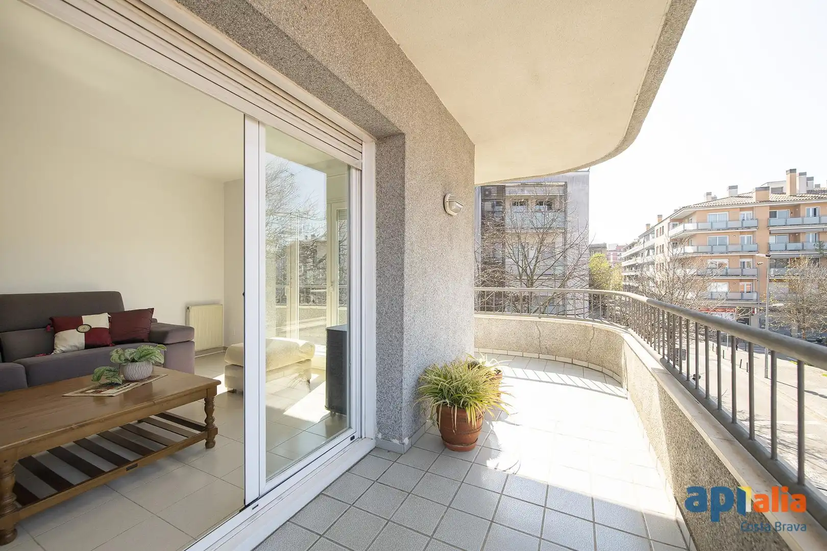 Balcony of Apartments for sale in Girona  with Heating and Terrace