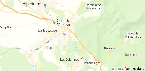 Außenansicht von Fabrikhallen zum Verkauf in Collado Villalba