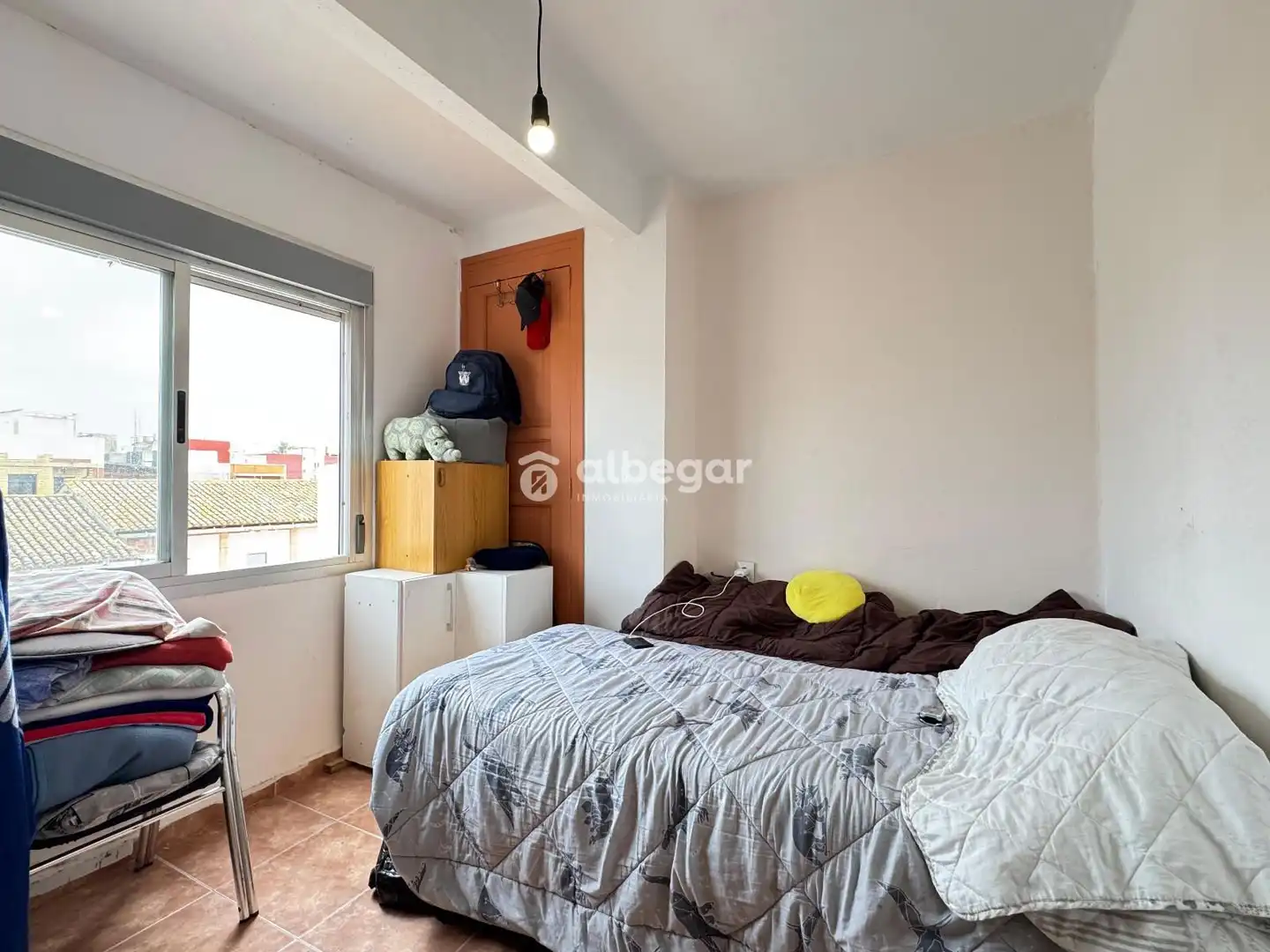 Bedroom of Flat for sale in Paiporta  with Terrace and Furnished