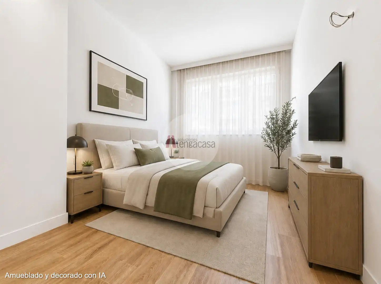 Dormitori de Apartament en venda en Madrid amb Aire condicionat, Calefacció i Parquet