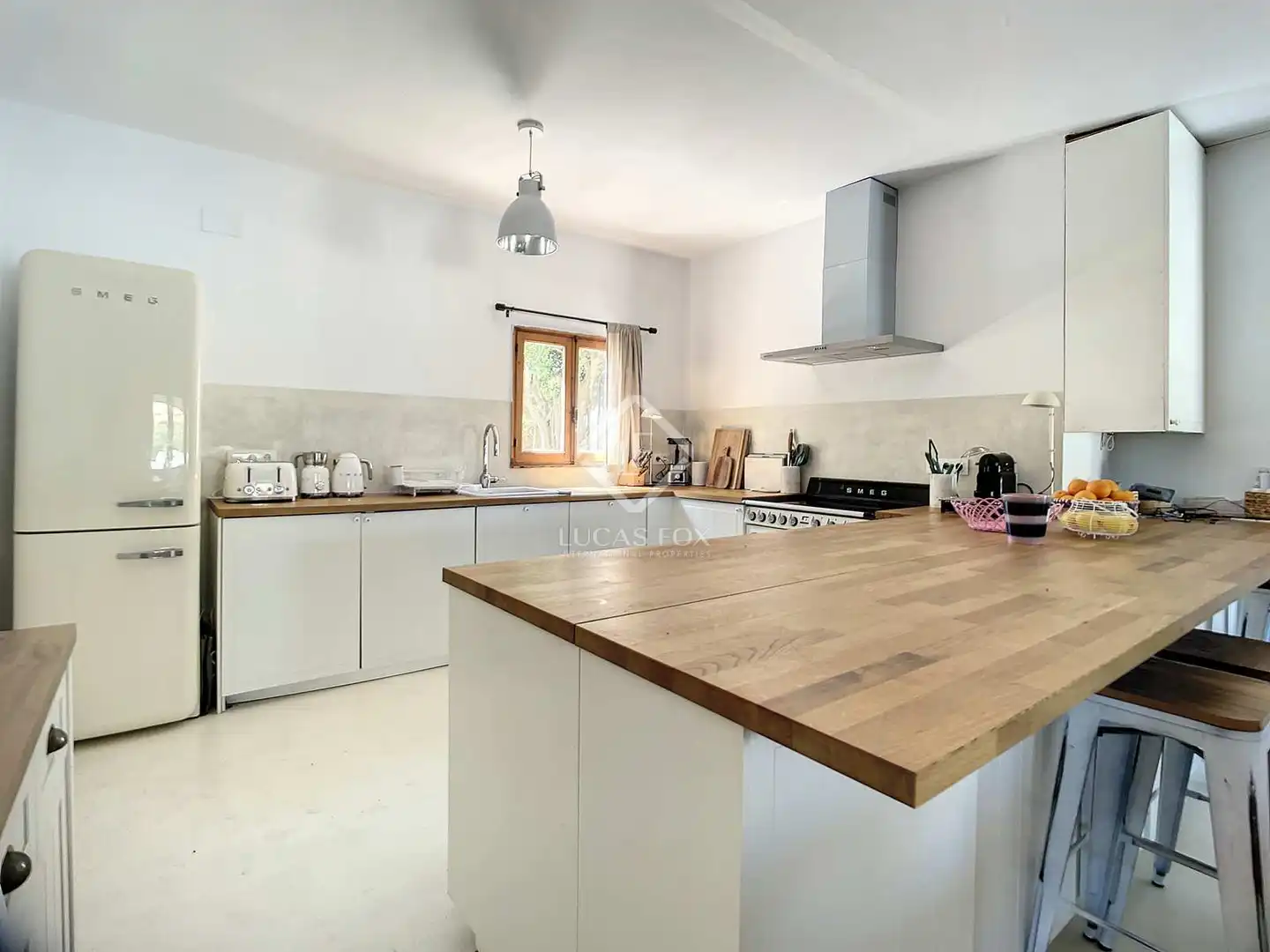 Küche von Haus oder Chalet zur Miete in Alaior mit Klimaanlage, Heizung und Privatgarten