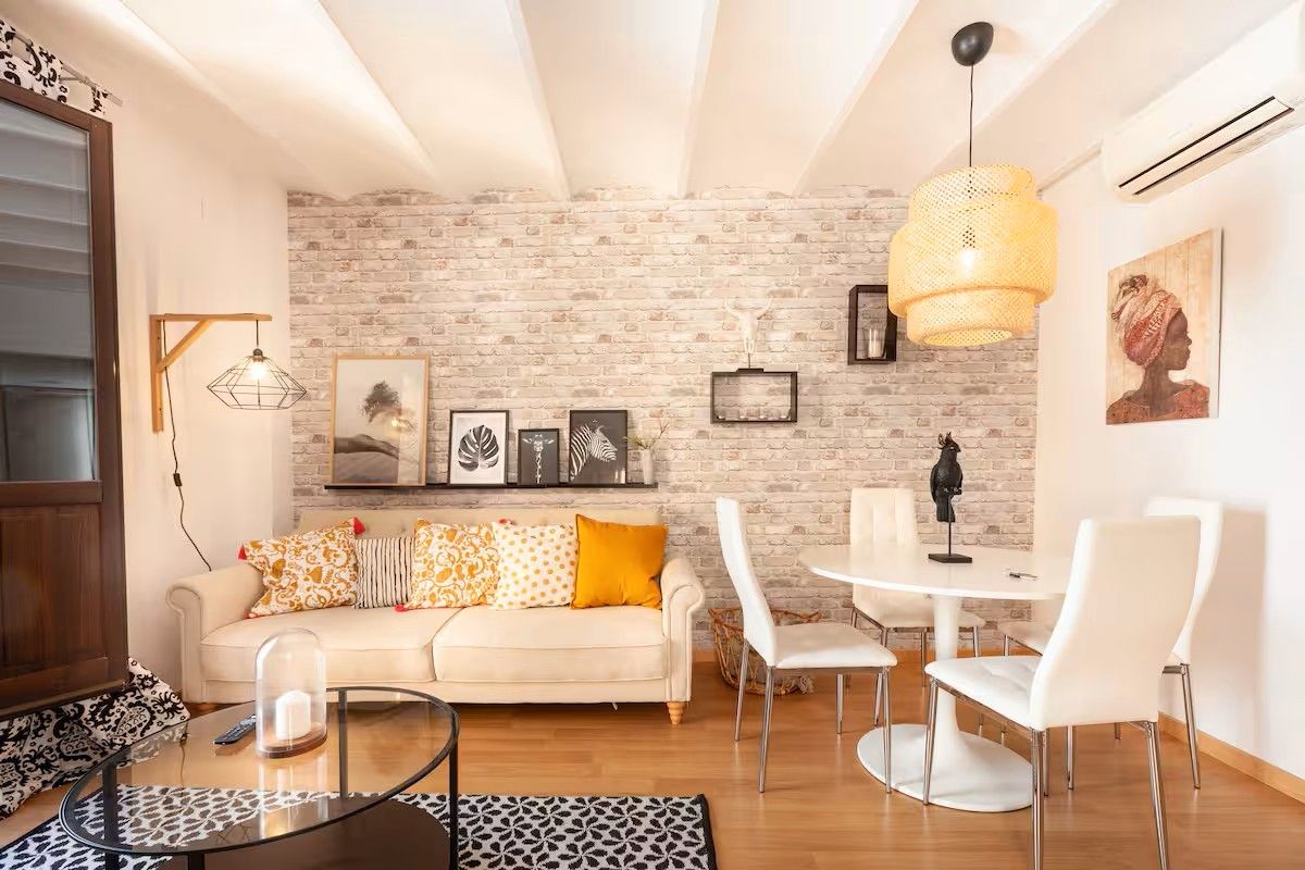 Living room of Flat to rent in  Tarragona Capital  with Air Conditioner, Heating and Furnished