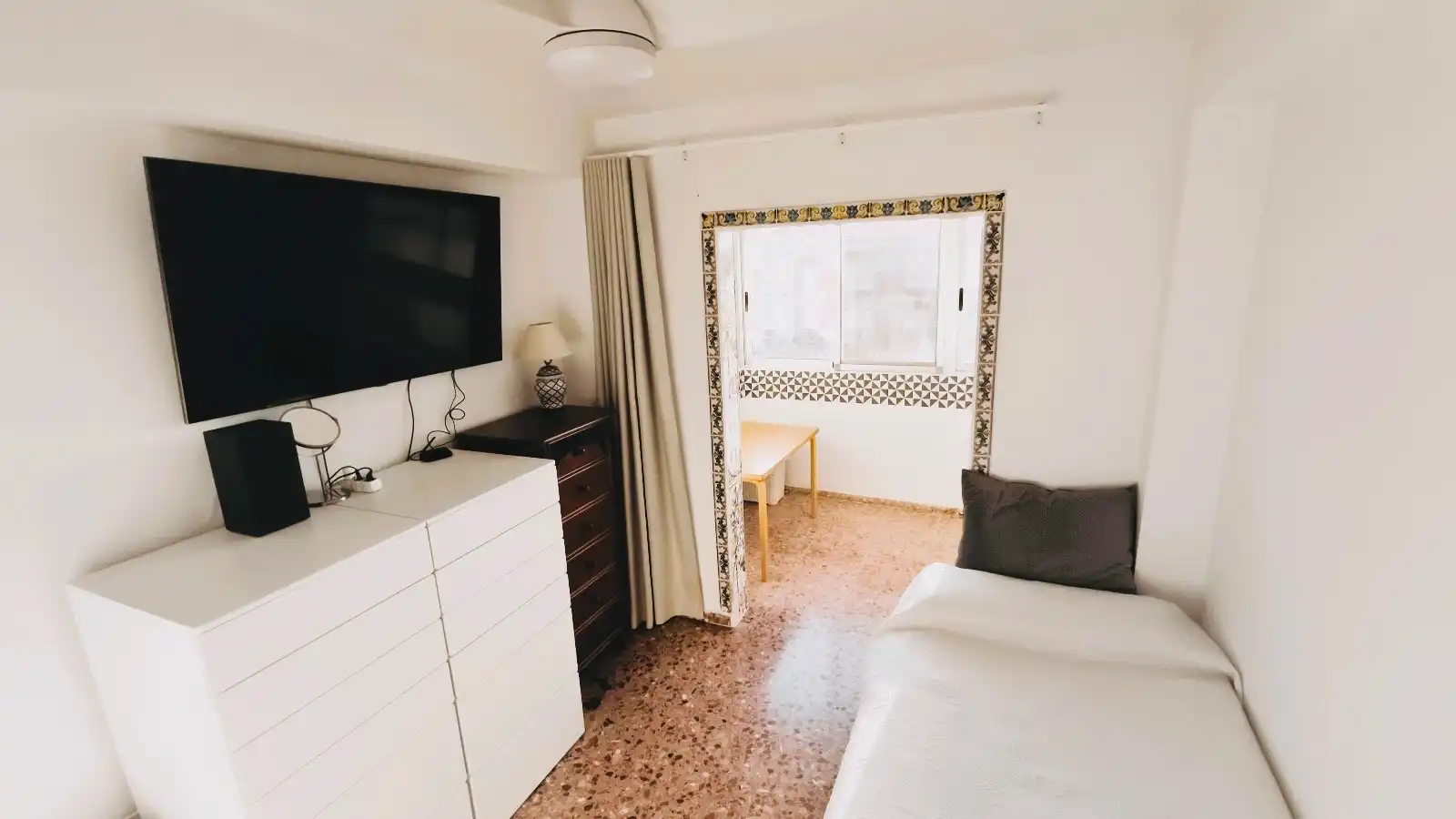 Bedroom of Apartments for sale in Oliva  with Air Conditioner, Heating and Terrace