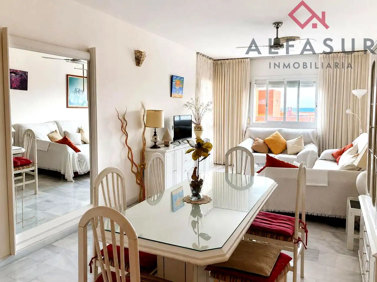 Comedor de Piso en venta en Málaga con Aire acondicionado y Terraza