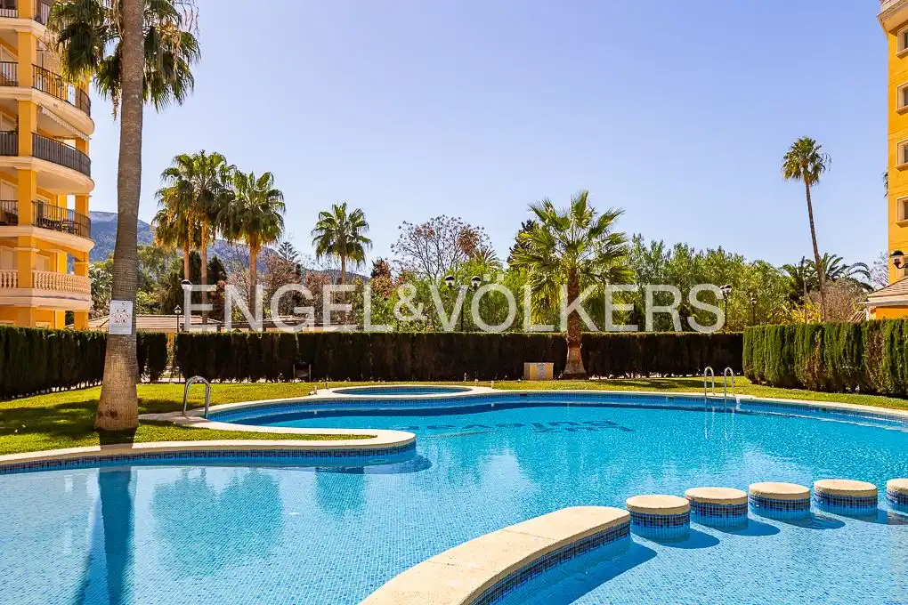 Swimming pool of Duplexes for rent in Dénia  with Air Conditioner, Heating and Swimming Pool