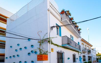 Exterior view of House or chalet for sale in Marbella  with Air Conditioner and Terrace