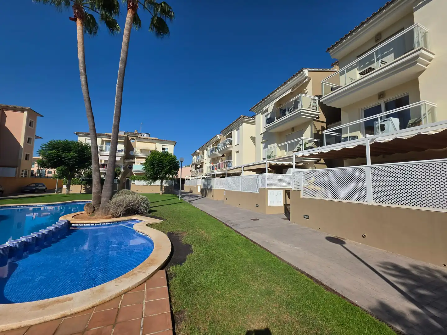 Exterior view of Flat for rent in Llucmajor  with Air Conditioner, Heating and Parquet flooring