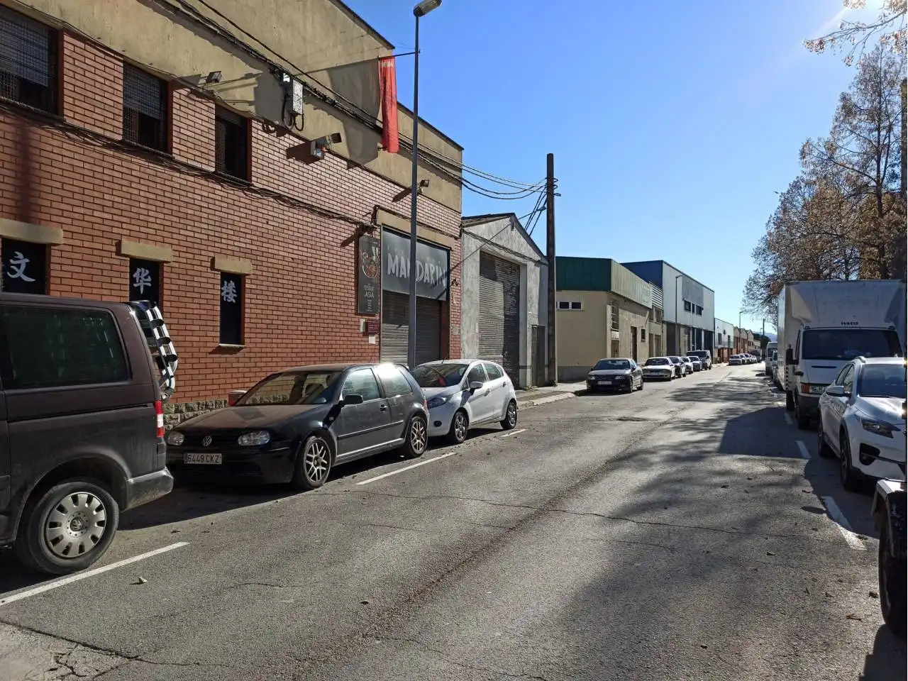 Vista exterior de Nave industrial en venta en Vic con Alarma