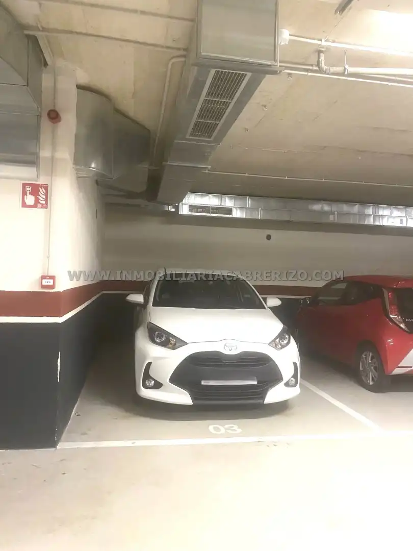 Parking of Flat for sale in  Pamplona / Iruña  with Heating, Parquet flooring and Terrace