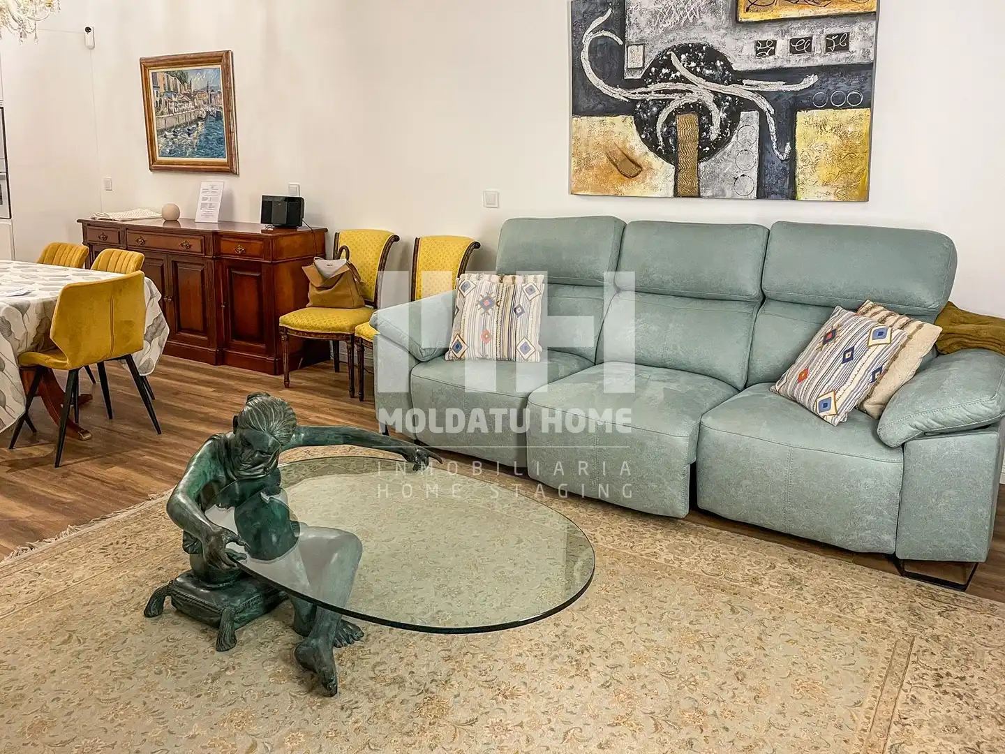 Sala de estar de Piso en venta en Donostia - San Sebastián  con Aire acondicionado, Calefacción y Trastero