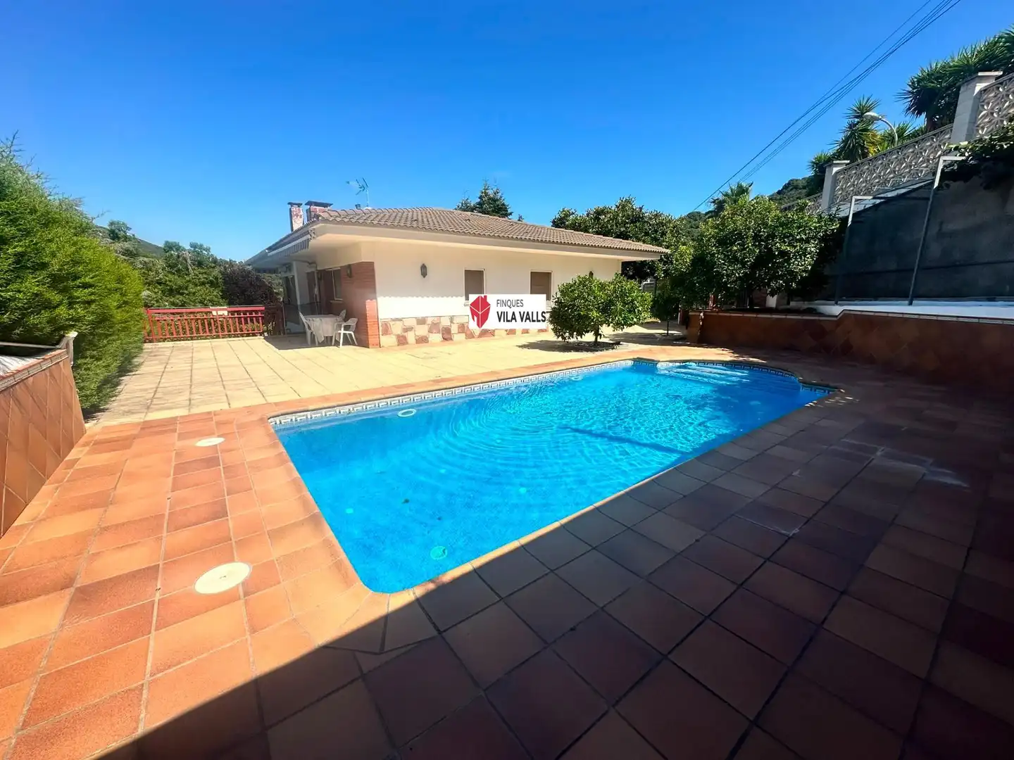 Vista exterior de Casa o chalet en venta en Caldes de Montbui con Aire acondicionado, Calefacción y Jardín privado