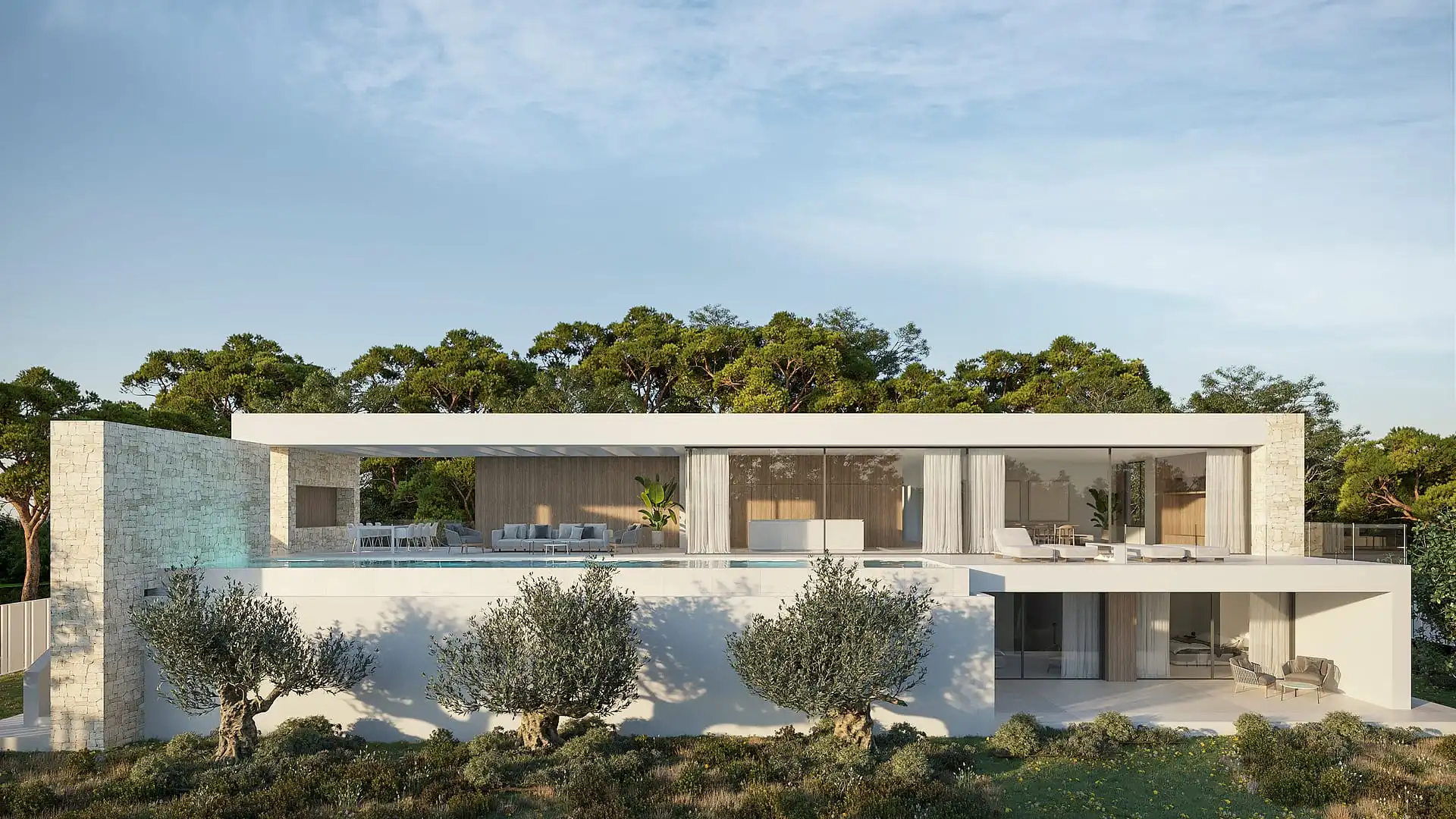 Exterior view of Houses for sale in Moraira