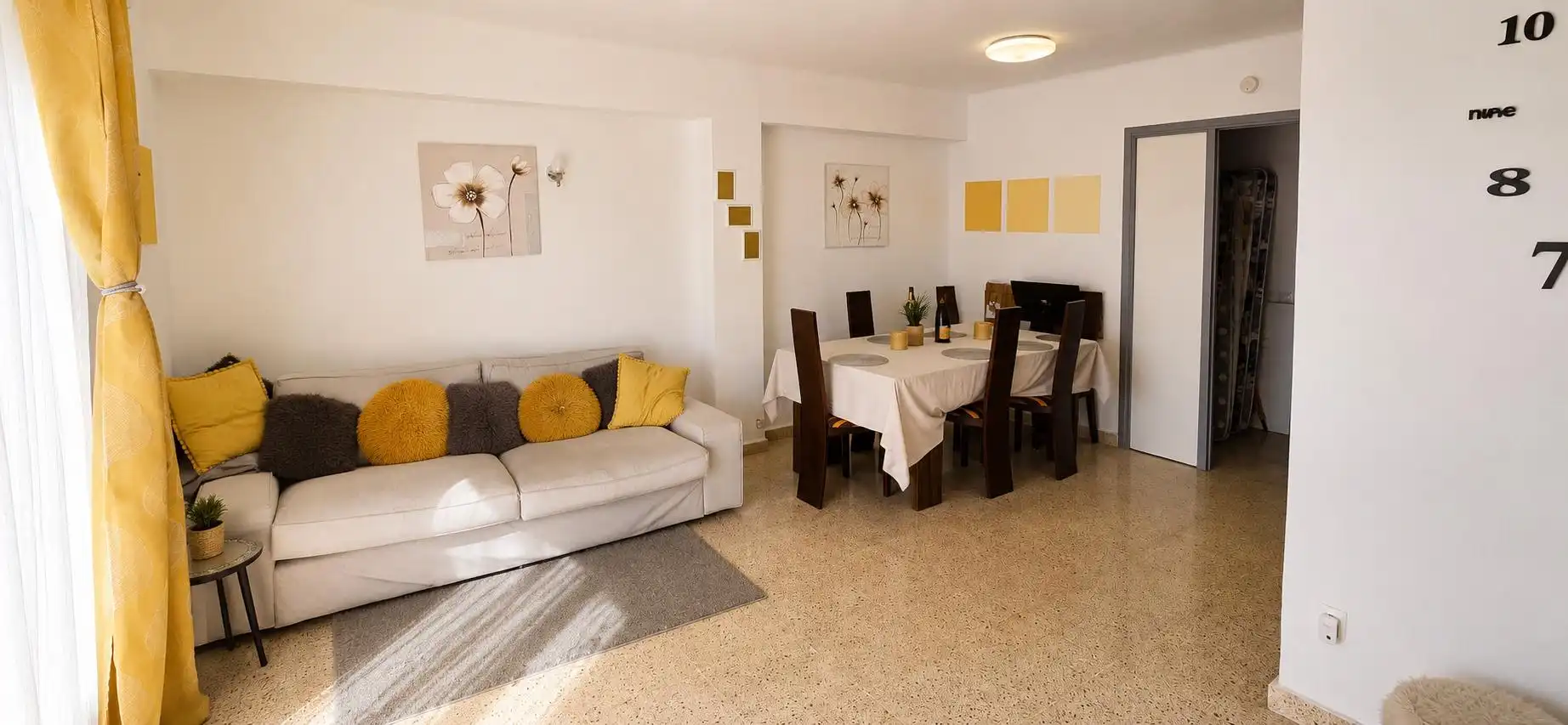 Esszimmer von Wohnung zum Verkauf in Calvià mit Klimaanlage und Terrasse