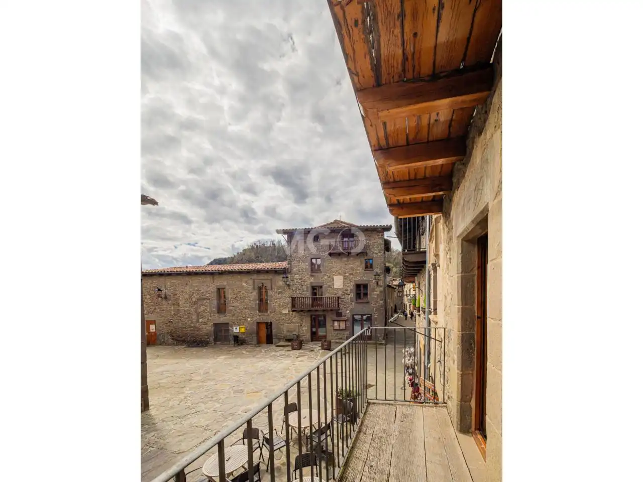 Vista exterior de Casa o chalet en venta en Rupit i Pruit con Calefacción y Terraza