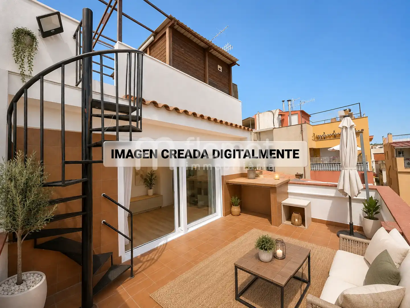 Terrasse von Haus oder Chalet zum Verkauf in Blanes mit Terrasse