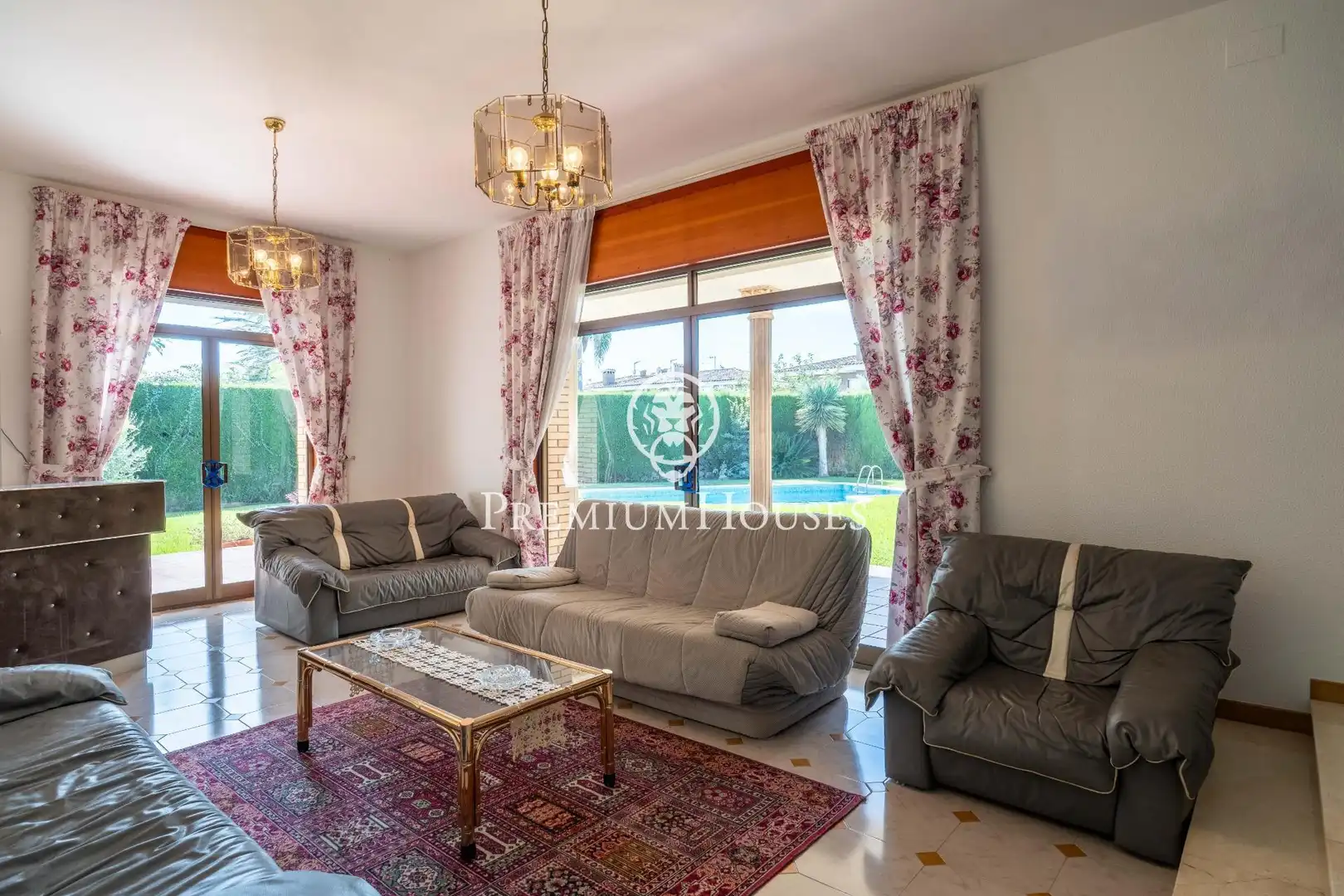 Living room of Houses for sale in Cambrils  with Heating, Private garden and Terrace