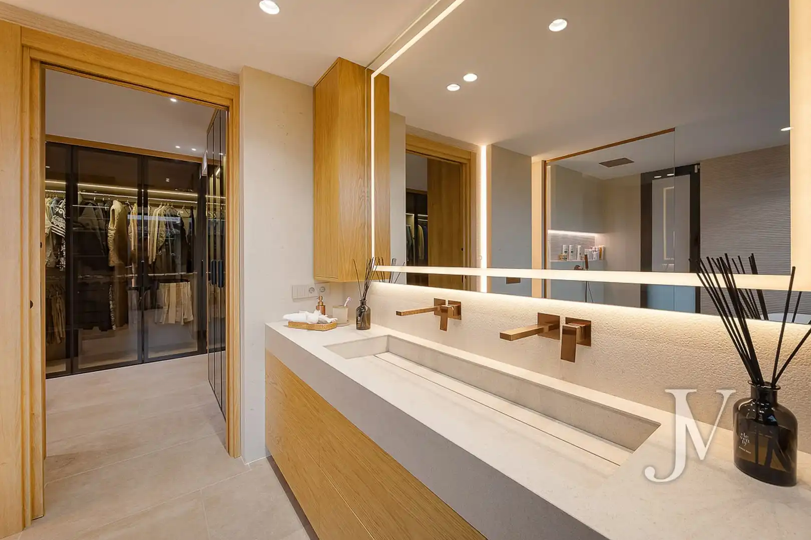 Baño de Casa o chalet en venta en Boadilla del Monte con Aire acondicionado, Calefacción y Jardín privado