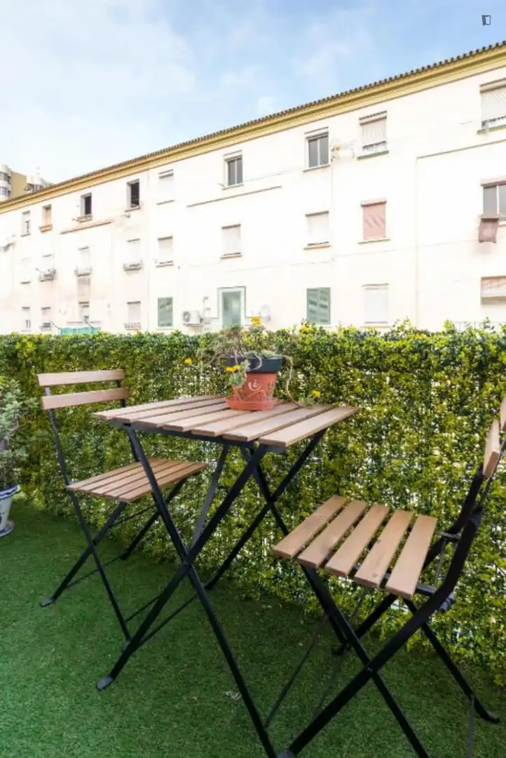 Terrace of Apartments for rent in Málaga  with Air Conditioner, Furnished and Oven