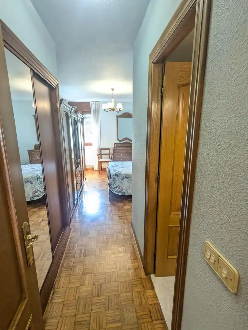 Bedroom of Flat for sale in Estella / Lizarra  with Heating, Parquet flooring and Storage room