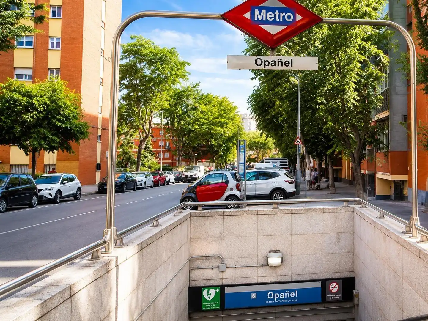 Vista exterior de Apartamento en venta en Madrid con Aire acondicionado, Calefacción y Parquet