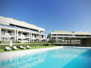 Appartement compact avec piscine à vendre à Estepona Pueblo