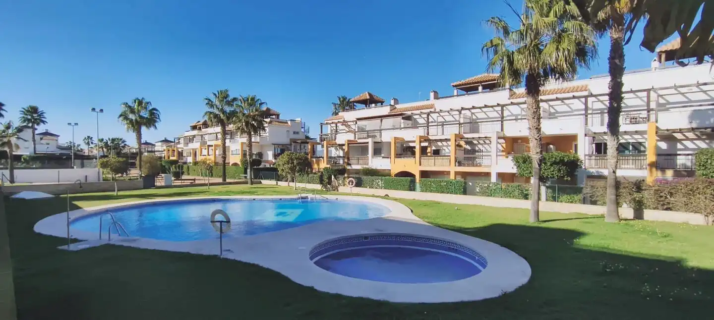 Garden of Apartments for rent in Vera  with Air Conditioner, Terrace and Furnished