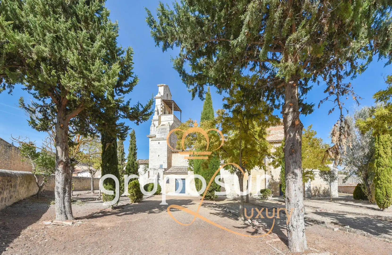 Vista exterior de Casa o chalet en venta en San Cebrián de Mazote con Calefacción, Jardín privado y Parquet