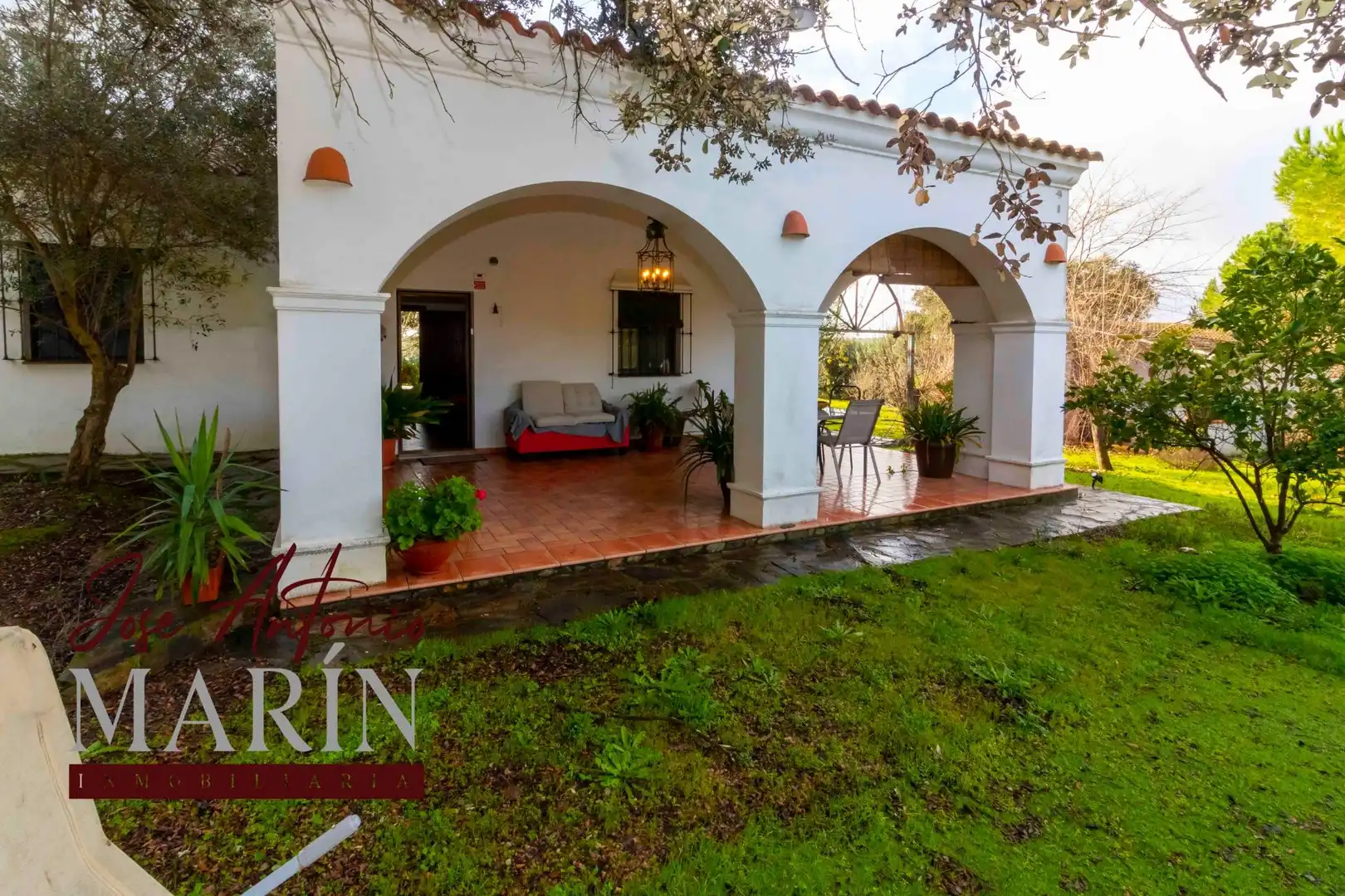 Garten von Country house zum Verkauf in Badajoz mit Privatgarten, Abstellraum und Schwimmbad