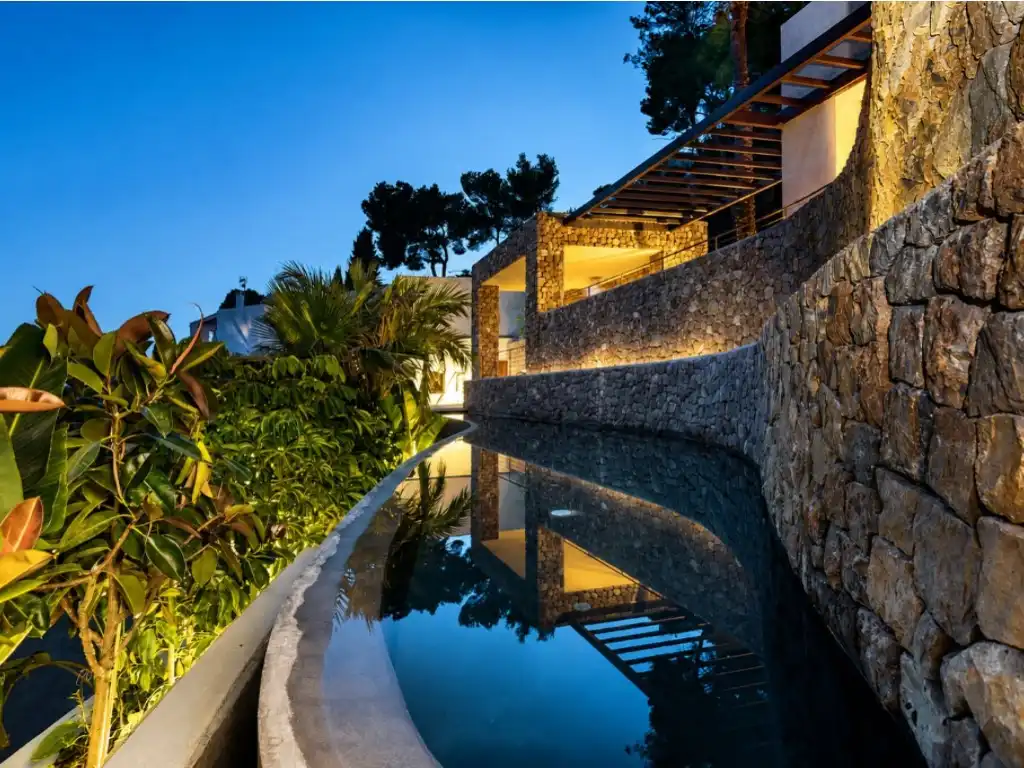 Piscina de Casa o chalet en venta en Santa Eulària des Riu