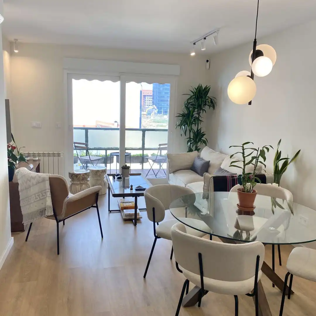 Sala d'estar de Apartament per a compartir en Madrid amb Aire condicionat, Calefacció i Terrassa