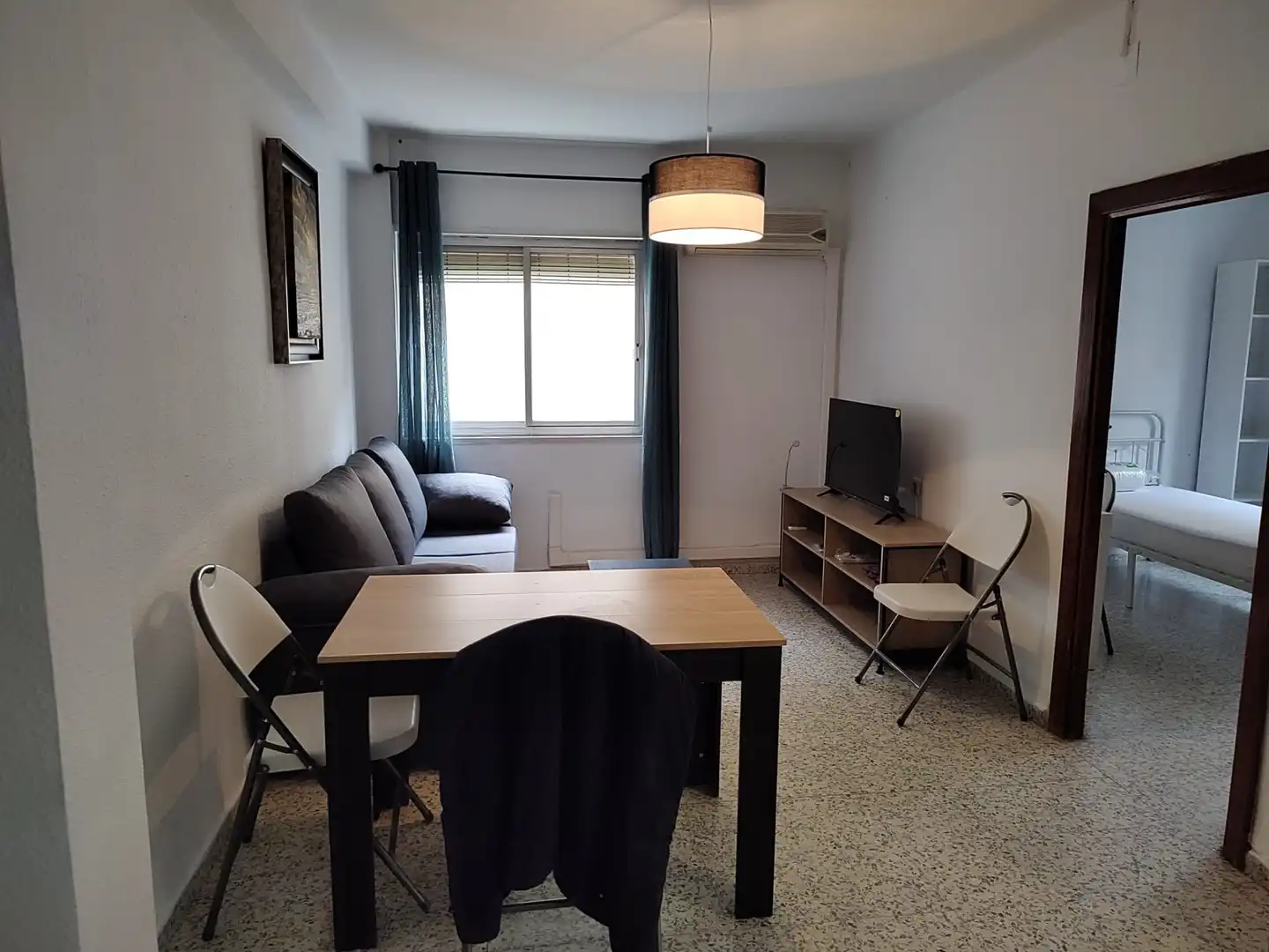 Sala d'estar de Pis de lloguer en Jaén amb Aire condicionat, Calefacció i Terrassa