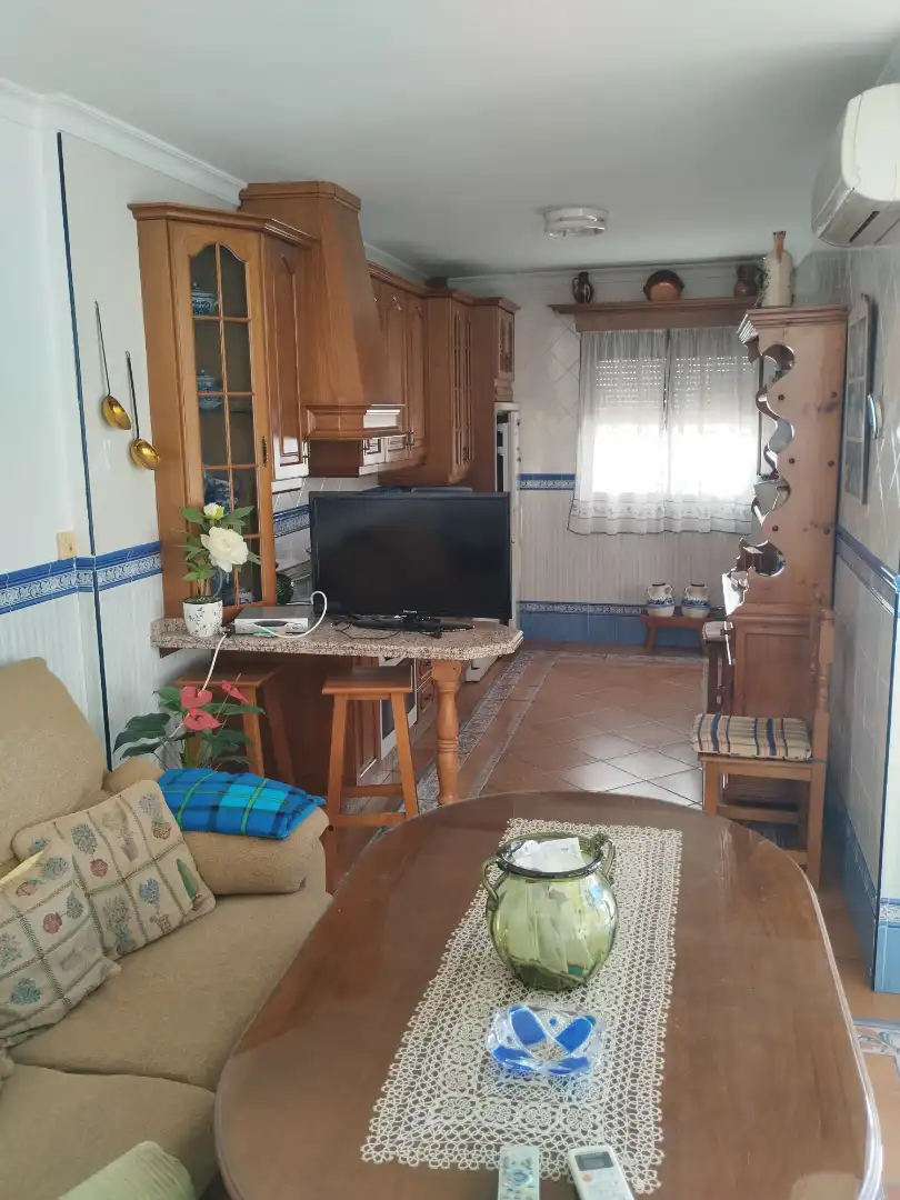 Sala d'estar de Casa o xalet en venda en Los Santos de Maimona amb Traster i Moblat