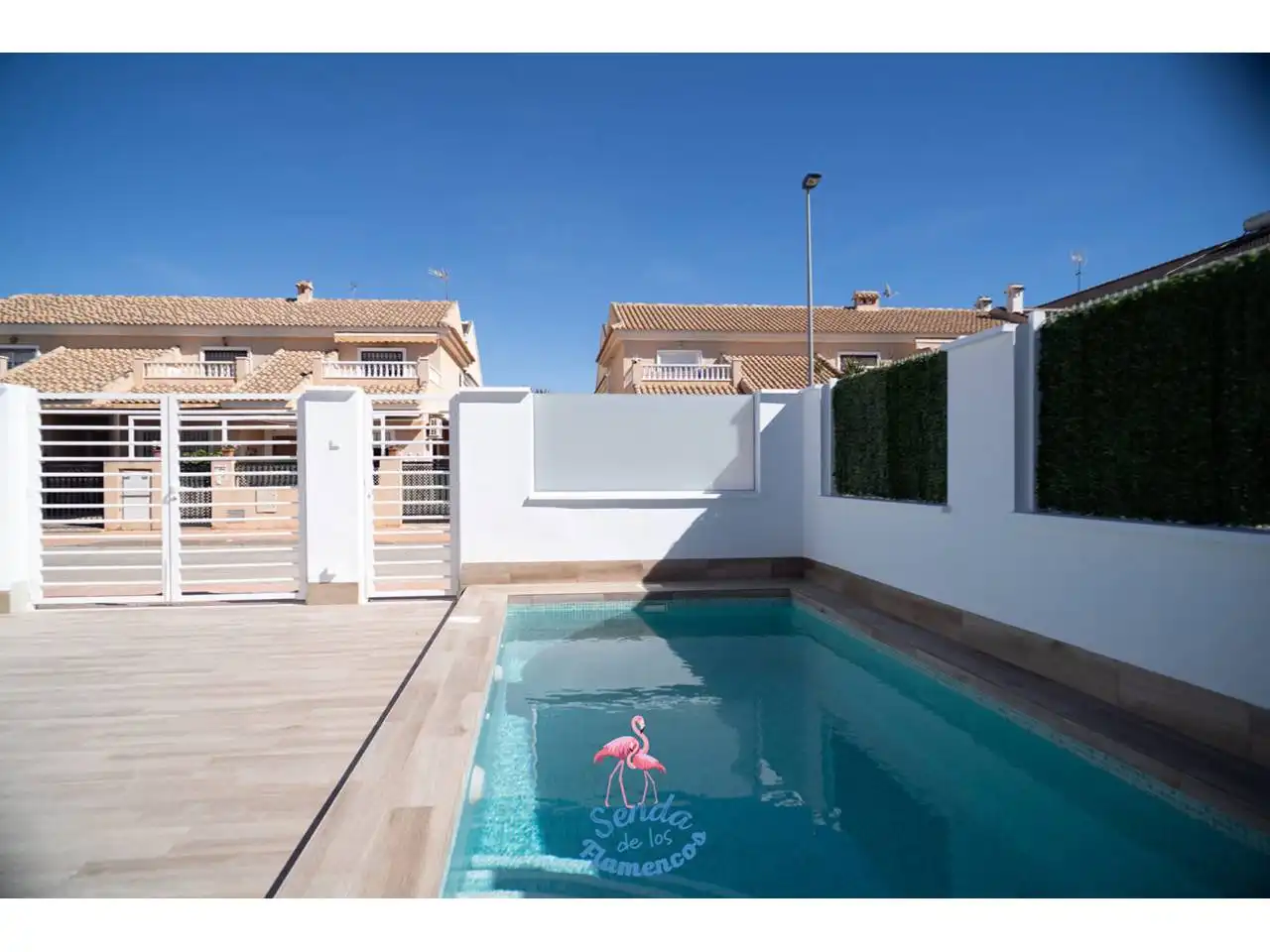 Schwimmbecken von Wohnung zum Verkauf in San Javier mit Klimaanlage, Terrasse und Schwimmbad